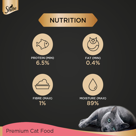 Sheba Rich Chicken Premium Loaf Wet Kitten Food Box - (24 X 70 g)1.68 kg