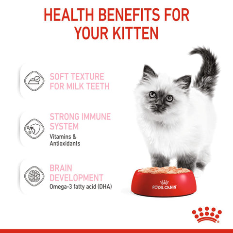 Royal Canin Loaf Wet Kitten Food - 85 g packs