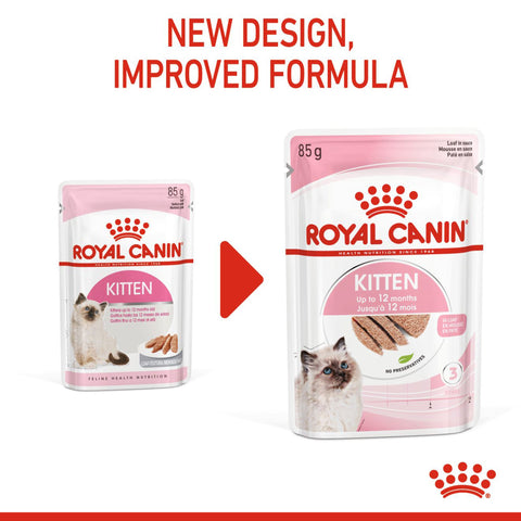 Royal Canin Loaf Wet Kitten Food - 85 g packs