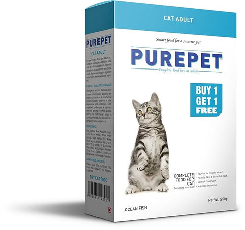 Purepet Ocean Fish Adult Cat Dry Food