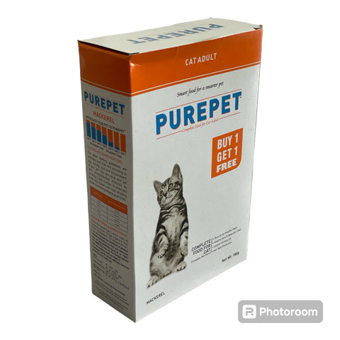 Purepet Mackerel Adult Dry Cat Food