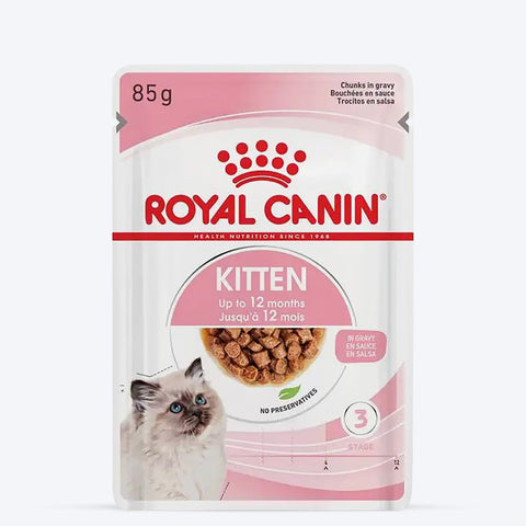 Royal Canin Instinctive Wet Kitten Food - 85 g packs