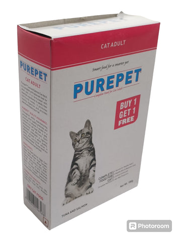 Purepet Tuna & Salmon Adult Dry Cat Food