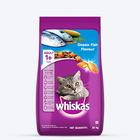 Whiskas Ocean Fish Adult Dry Cat Food