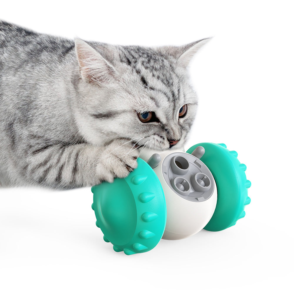 Interactive cat Food Dispenser Toy