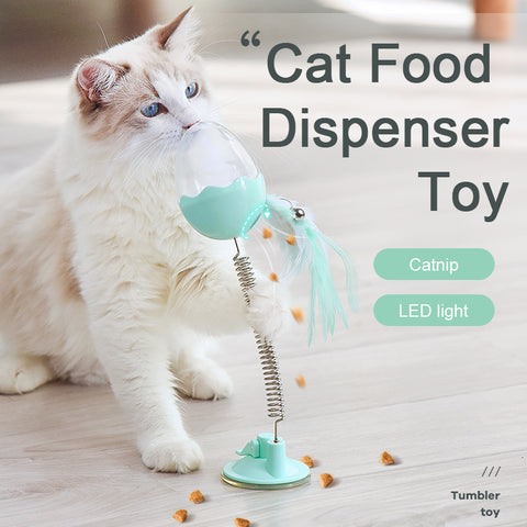 Leaky Food Tumbler Cat Feeder Toy