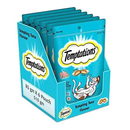 Temptations Tempting Tuna Flavor Cat Treats - 85g Packs