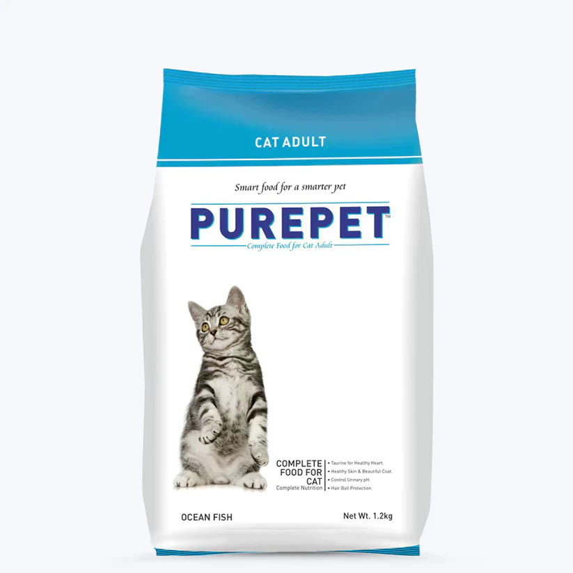 Purepet Ocean Fish Adult Cat Dry Food