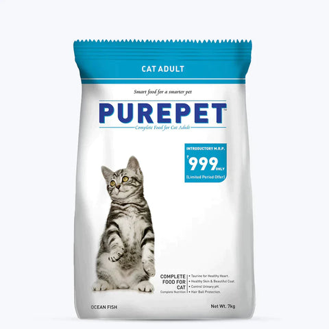 Purepet Ocean Fish Adult Cat Dry Food