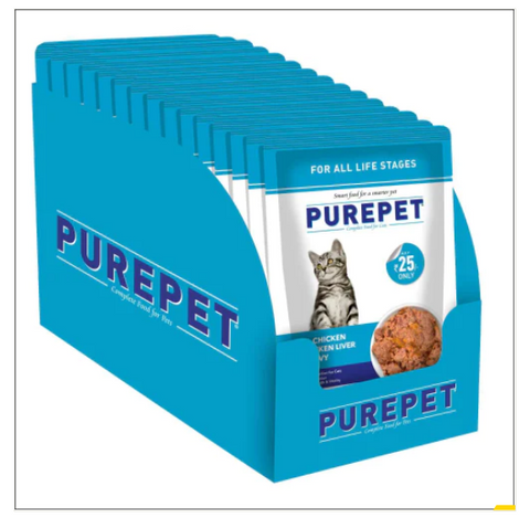 Purepet Adult Cat Wet Food 1.2kg Combo