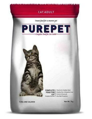 Purepet Tuna & Salmon Adult Dry Cat Food