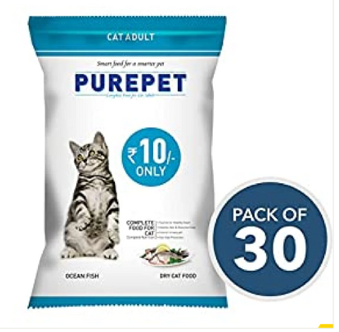 Purepet Ocean Fish Adult Cat Dry Food